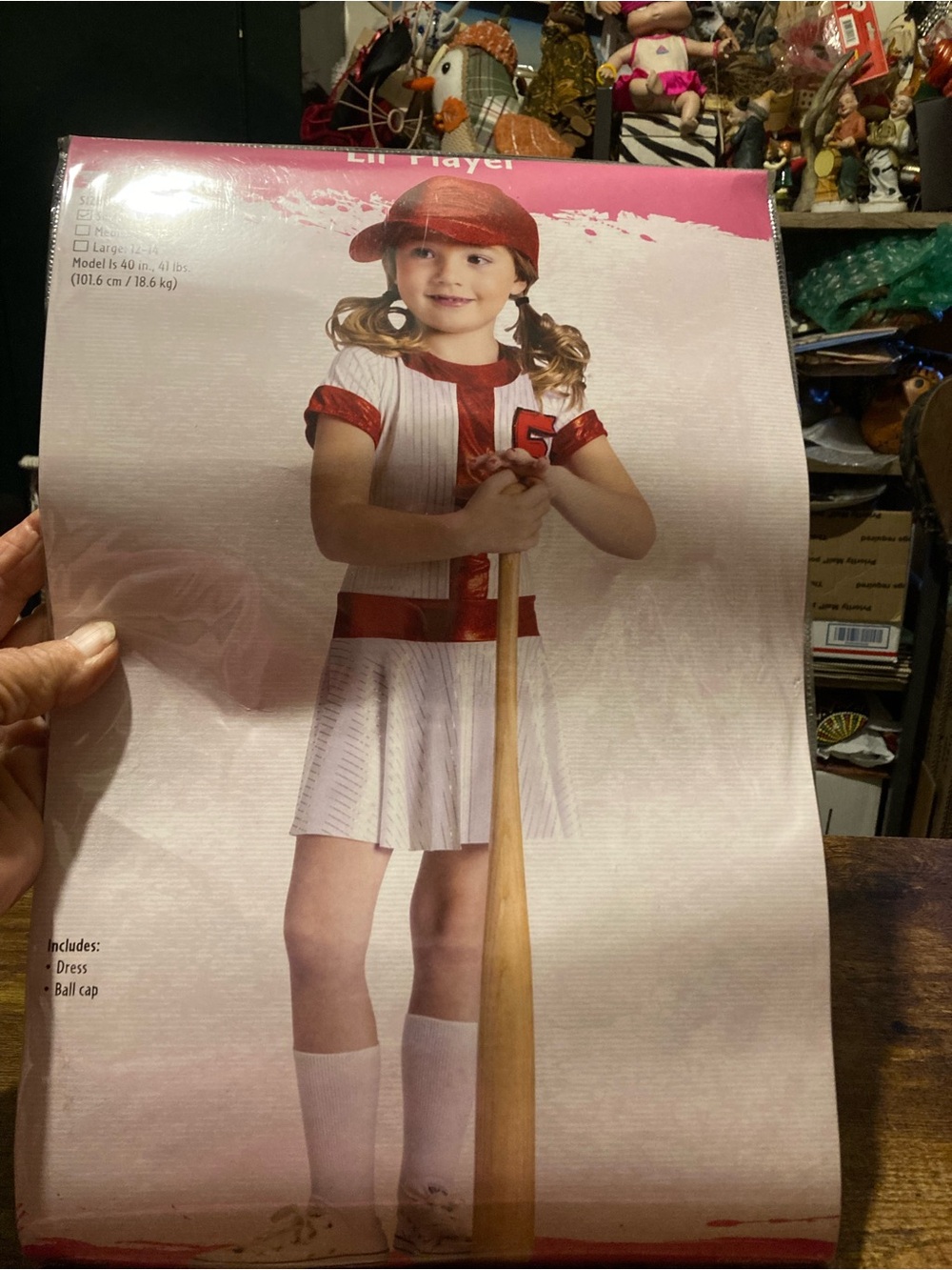 Vintage Fun World Lil' Player child costume